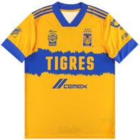Vintažinis Tigres UANL stiliaus futbolo marškinėlis Vyriškas Retro trumpomis rankovėmis Kvėpuojantis kasdienis sportinis viršus futbolo gerbėjams S yellow