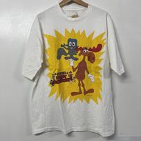 Vintage Adventures of Rocky and Bullwinkle Shirt Unisex Concert S to 5XL BO423 Unisex T-Shirt XXXL