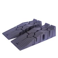 Non-Slip Plastic Car Repair Ramp for Sedans - Maintenance and Oil Change Stand Car Maintenance Ramp Board Pair