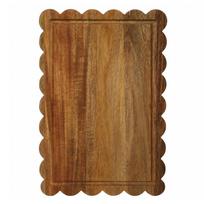 Non-sticky Kitchen Chopping Block Anti-Bacterial Kneading Board Wood Cutting Board  Vegetable 22.8x15.2x1.5cm-Wood Material