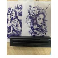 A4 Portable Wireless Bluetooth Tattoo Thermal Printer for Home, Office, and Student Use gray