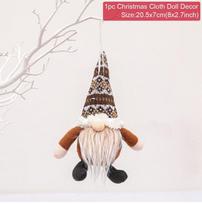 Gnome Kalėdų beveidė lėlė Linksmų Kalėdų papuošimai namų Kalėdų papuošalams Kalėdų Navidad Natal Naujieji 2022 m. gray