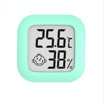 Mini LCD skaitmeninis termometras Higrometras vidaus elektroninis termohigrometras Jutiklis Namų termometras balta