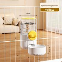 Dog Water Dispenser, Non-wet Mouth, Pet Hanging Water Bottle, Rabbit Cage Water Feeding, Puppy Automatic Feeding Siphon žalia