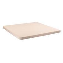 Kvadratinis prigludęs stalo užtiesalas 33,8 x 33,8 colio tampri staltiesė elastingas kokteilinis stalo užtiesalas white