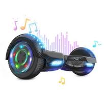 RCB Hoverboard 6.5 Pouces Noir avec Bluetooth et LED – Idéal pour Enfants juoda