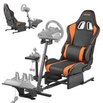Lenktynių vairo stovas, tvirtas simuliatoriaus kabinos vairo stovas, tinka Logitech G25, G27, G29, G920, G923, Thrustmaster T300RS, TX F458, T500RS,