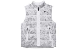Nike Liemenės Vyriškos Baltos Stovintis Apykaklė Vidutinės kitos DN2818-100 L white