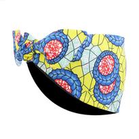 Wide African Print Headband Knotted Daily Wears Turban Fashion Boho Hair Wrap  for Women 2