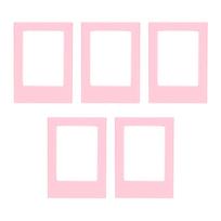 5/10/20 PCS 3-Inch Magnetic Photo Frames for Fuji Instax Mini 99/SE/40/EVO/Link 2 For Fujifilm Instax Mini 12 Film Photo Frames white