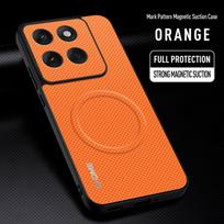 For Motorola Edge 60 Pro Case Luxury Car Magnetic Holder Phone Case For Moto Edge 60 Pro 5G TPU Silicone Shockproof Back Cover Moto Edge 60 Pro oranžinė