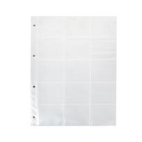 Multiple Pockets A4 Kpop Photocard Binder Transparent DIY Card Stamp Die Jewelry Storage 4 Hole 4 Ring PP white