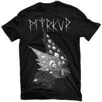 MYRKUR Thomas Hooper Raven T-Shirt NEW! Relapse Records TS4609 S įvairiaspalvis