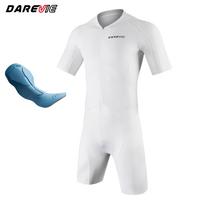 Aero dviračių komplektas Didelio greičio Skinsuit lygio vyriškas dviračių marškinėlis drėgmę sugeriantis lengvas minkštas vyriškas dviračių apranga EU-S(Asian-M) balta