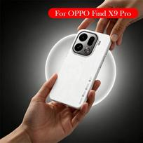 Original Magnetic Case For Oppo Find X9 Pro Wireless Charging Back Cover Case for OPPO FIND X9 PRO 1PC&ForOPPOFindX9Pro balta