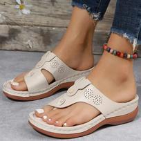 Moteriškos basutės Ortopedinės platformos kulniukai Vasariniai šlepetės Avalynė moterims 2024 Moteriškos atvirais pirštais Paplūdimio sandalai Šlepetės Zapatos Mujer 35 balta