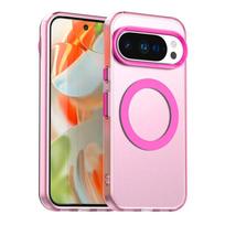 Magnetinis Dėklas Google Pixel 10 Pro, Magsafe Belaidžio Įkrovimo Dangtelis, Google Pixel 10 Pixel 10 Pro XL Matinis PC Apsauginis Dėklas Google Pixel 10 Pro XL raudona