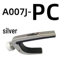 Alice A007J Folk Acoustic-Electric Guitar Metal Snap-On Capo black