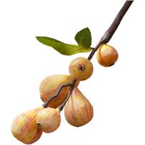 Artificial Fig Flower Home Decoration Wedding Decor žalia