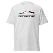 Premium T-Shirt For Honda Civic Coupe EM2 2001-2005 Car Fans Birthday Gift Tee L