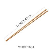 Japanese Extra Long Wooden Chopsticks Wood Anti-slip Chopsticks High Quality Wooden Food Sticks Chinese Sticks To Eat KZ001