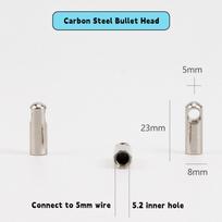 Carbon Steel Wire Puller Connector Head Electrician Tools Cable Puller Accessories Wire Cable Elastic Threader