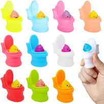 Mini Toilet Squeeze Cup Squishy Toys Pop Up Funny Fidgets Toys Stress Relief Decompression Sensory Toys for Kids Party Favors