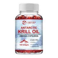 Antarctic Krill Oil - Astaxanthin, Omega-3 EPA, DHA -Brain & Joint Health 120