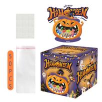 1Pc Halloween Christmas Surprise Money Box for Halloween Horror Party Christmas Carnival Party Gift Settings Decoration Party orange