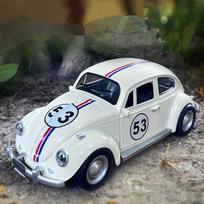 1:18 Vabalas Lydinio Automobilio Modelis Lieti Metaliniai Klasikiniai Transporto Priemonės Automobilio Modelis Aukštos Simuliacijos Garsas Šviesa Kolekcija Vaikų Žaislai Dovana gray
