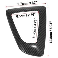 ABS pavarų perjungimo rankenėlės skydelio anglies pluošto stiliaus dangtelis, skirtas BMW F20 F22 F30 F32 F34