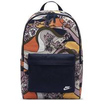 Nike Heritage Polyester Backpack Regular Unisex Multicolor Casual CK5731-451 įvairiaspalvis