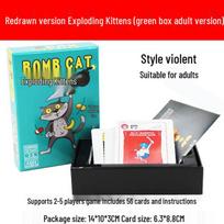 Exploding Kittens: Bomb Cat Reimagined - Chinese Edition Adult Party Card Game