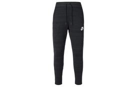 Nike Knitted Sweatpants Men's Black Moderate Sweatpants 885924-010 S