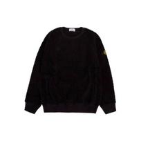 Stone Island Sweatshirt FW22 Solid Color Logo Round Neck Pullover Kids sweatshirts Black 771660143-V0029 8