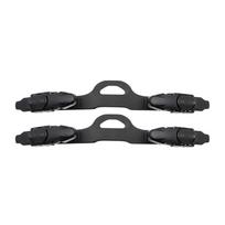 Nonslip Scubas Fin Straps Quick Releasing Mechanism Soft Rubber Texture Compatibilitys with Most Adjustable Fin for Fin S