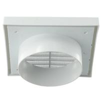 Plastic Grille Air Outlet Fresh Air Exhaust //////Wall Ceiling Air Conditioner /////Pipeline Ventilation Grilles Cover 100mm