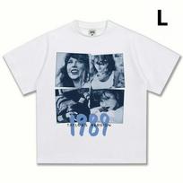 Taylor Swift White Short Sleeve T-Shirt L XXXXL