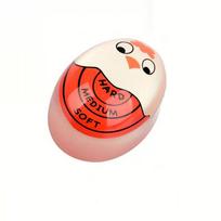 Creative Egg Timer With Color Changing Indicator For Soft Boiled Eggs In Kitchen Cooking raudona
