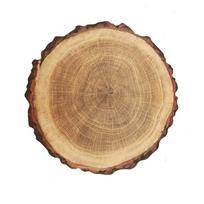 Waterproof Wood Grain Placemats Realistic Natural Tableware Pads Stain-Resistant Elegance Nordic Style Placemats Holiday Travel (as the picture,L)
