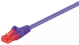 Microconnect B-UTP601P tinklo kabelis Violetinis 1 m Cat6 U/UTP