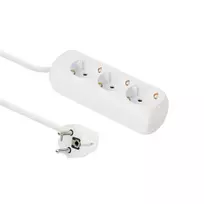 Microconnect GRU003W ilgintuvas 1,8 m 3 kištukiniai lizdai Baltas