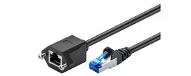 Microconnect SFTP6A03EXT tinklo kabelis juodas 3 m Cat6a S/FTP