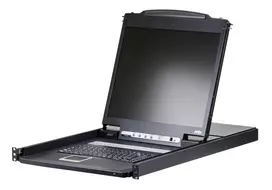 ATEN CL1308N konsolė stelažui 48,3 cm (19 colių) juoda 1U