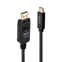 Lindy 2m USB Type C į DisplayPort 4K60 adapterio laidas su HDR