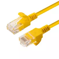 Microconnect V-UTP6A03Y-SLIM tinklo kabelis geltonas 3 m Cat6a U/UTP (UTP)