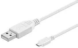 Microconnect USBABMICRO3W USB laidas USB 2.0 3 m USB A Micro-USB B Baltas
