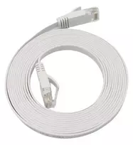 Microconnect V-UTP6A10W-FLAT-LSZH plokščias tinklo kabelis baltas 10 m Cat6a U/UTP