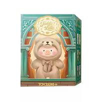 Toyzero Teddy Lulu Pig Blind Box Plush Vinyl Doll Anime Figure Pig Cosplay Fluffy Bag Pendant Key Decor Collectible Art Toy Gift beige