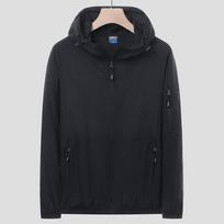 Sunscreen Men's Coat Skin Coat UV Protection Simple Couple Style Plus Size Outdoor Lightweight Hood M